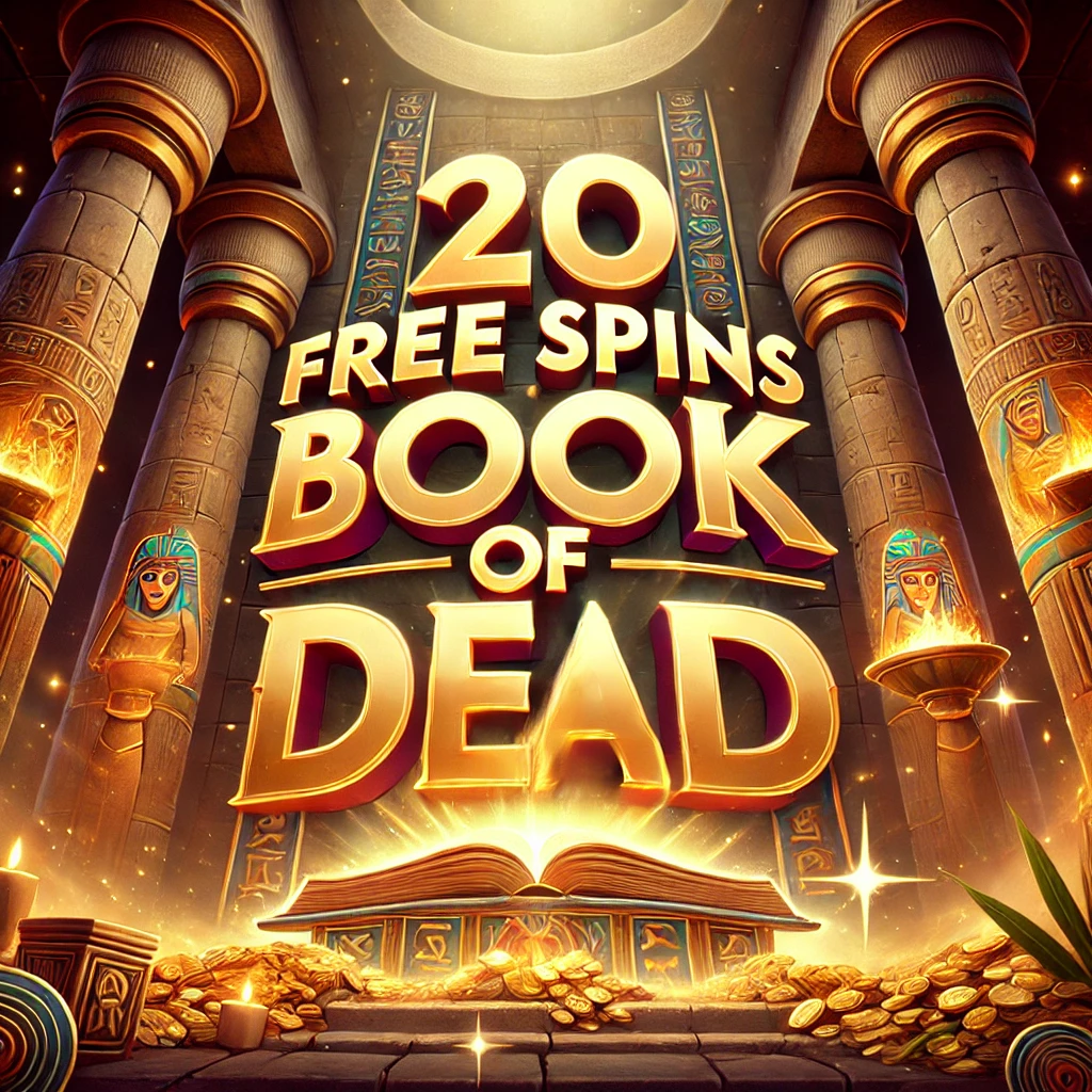 20 free spins in Book Of Dead