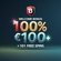 Betsson: Welcome Bonus 100% up to €100 + 101 Free Spins