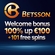 Betsson: Welcome Bonus 100% up to €100 + 101 Free Spins