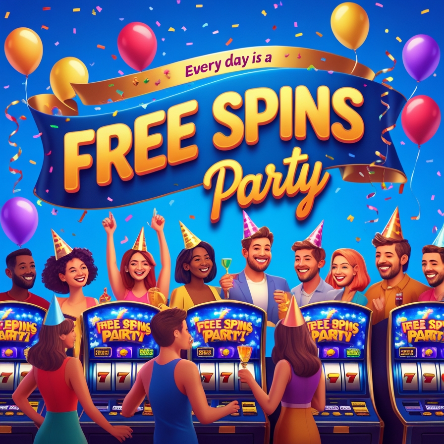 Free Spins Party – Every day a is a celebration!